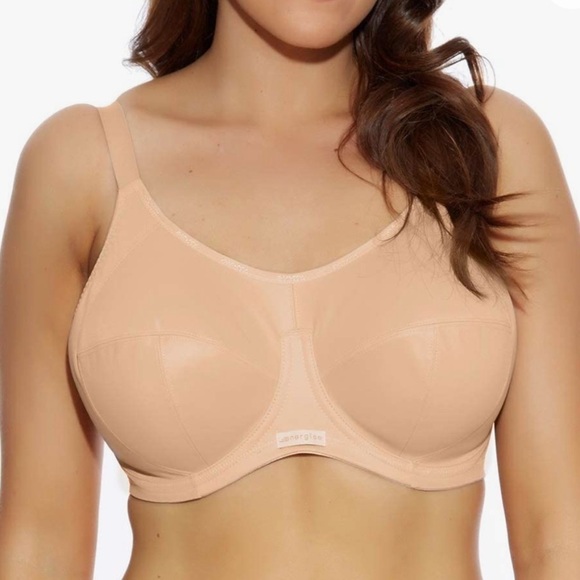 Elomi Sports Bra Energise Moisture Wicking Underwire Unlined Medium Impact Bra - Picture 1 of 10